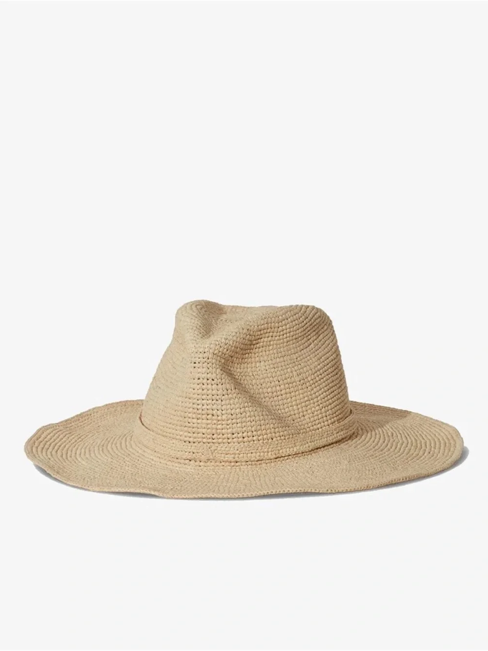 Janessa Leone packable Sacha Hat in Natural never worn - Picture 4 of 13